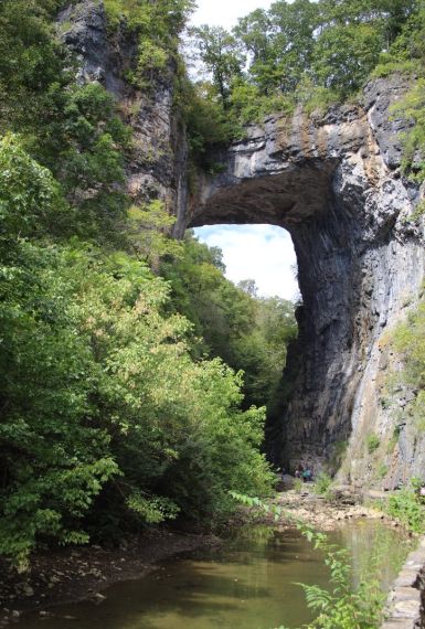 Natural Bridge - National Historic Landmark in 1988